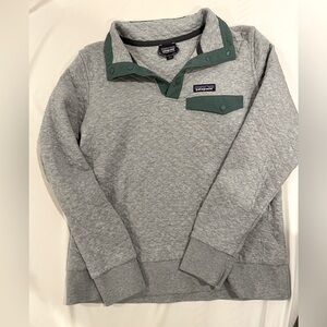 Patagonia Cotton Quilt Snap Pullover, Women’s Small EUC
